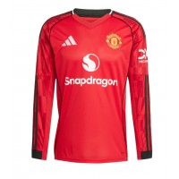 Pánský Fotbalový dres Manchester United 2025-26 Domácí Dlouhý Rukáv